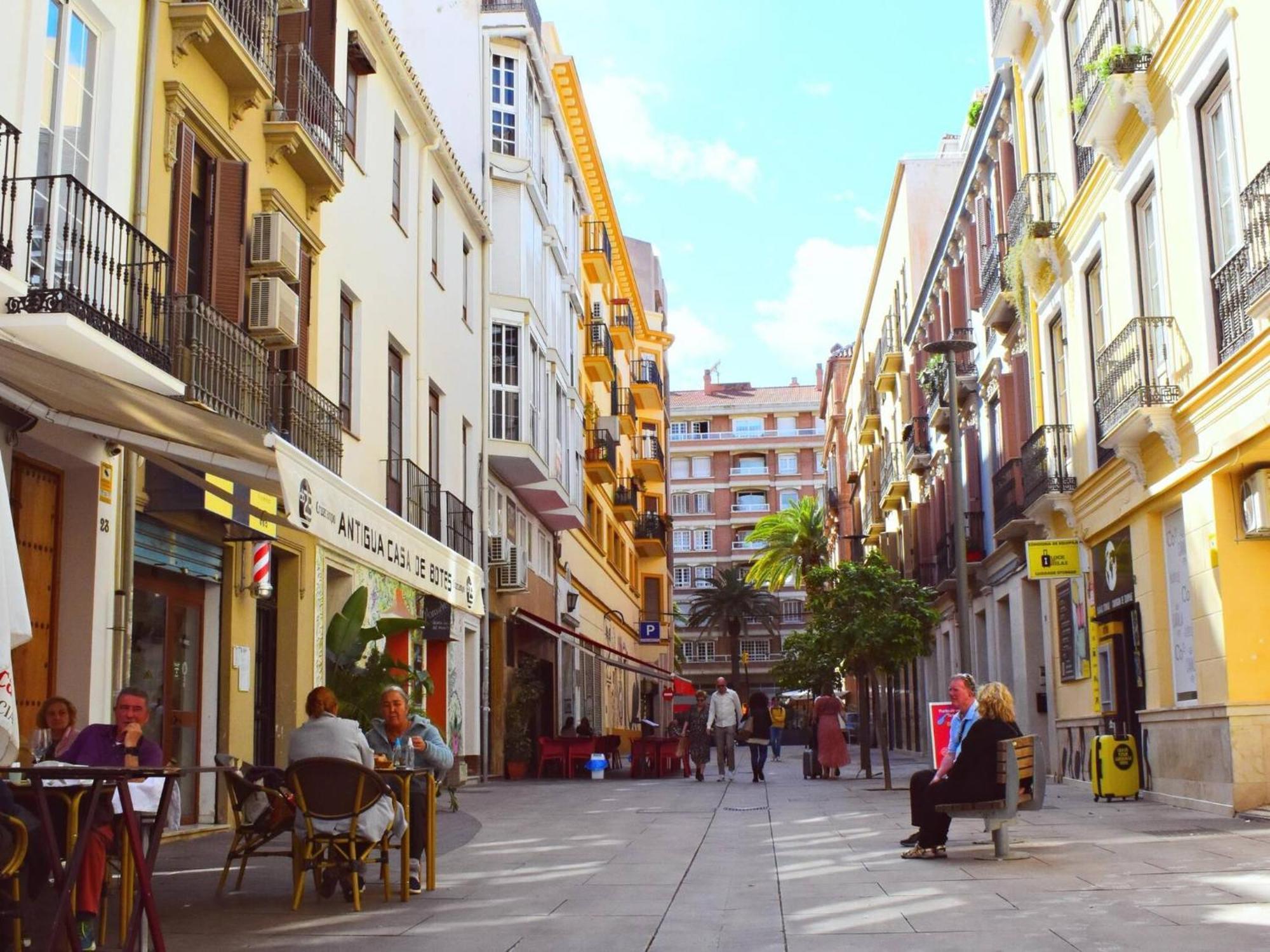 מאלגה Fantastico Apartamento De Dos Dormitorios En El Soho מראה חיצוני תמונה